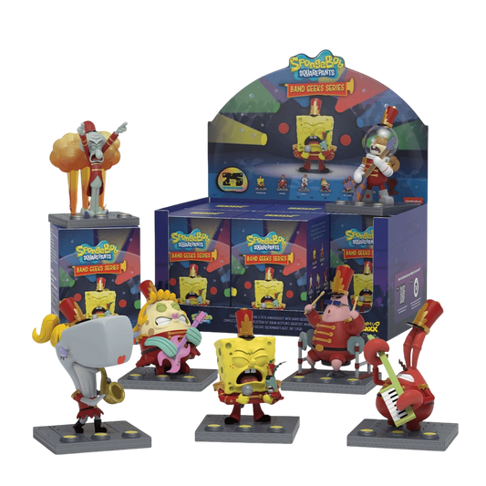 Spongebob Squarepants Blind Box (Band Geeks Edition)