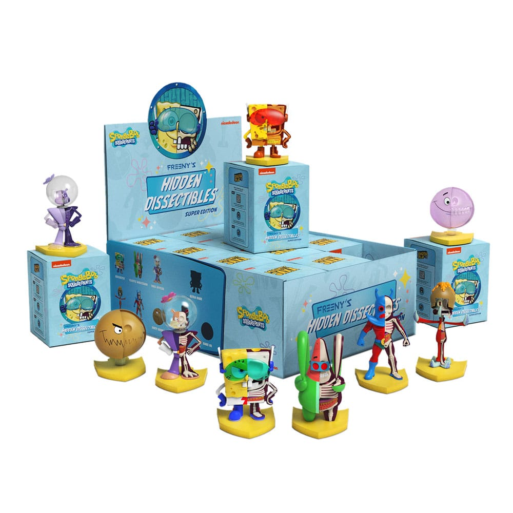 Spongebob Squarepants Superhero Hidden Dissectibles Blind Box Figures