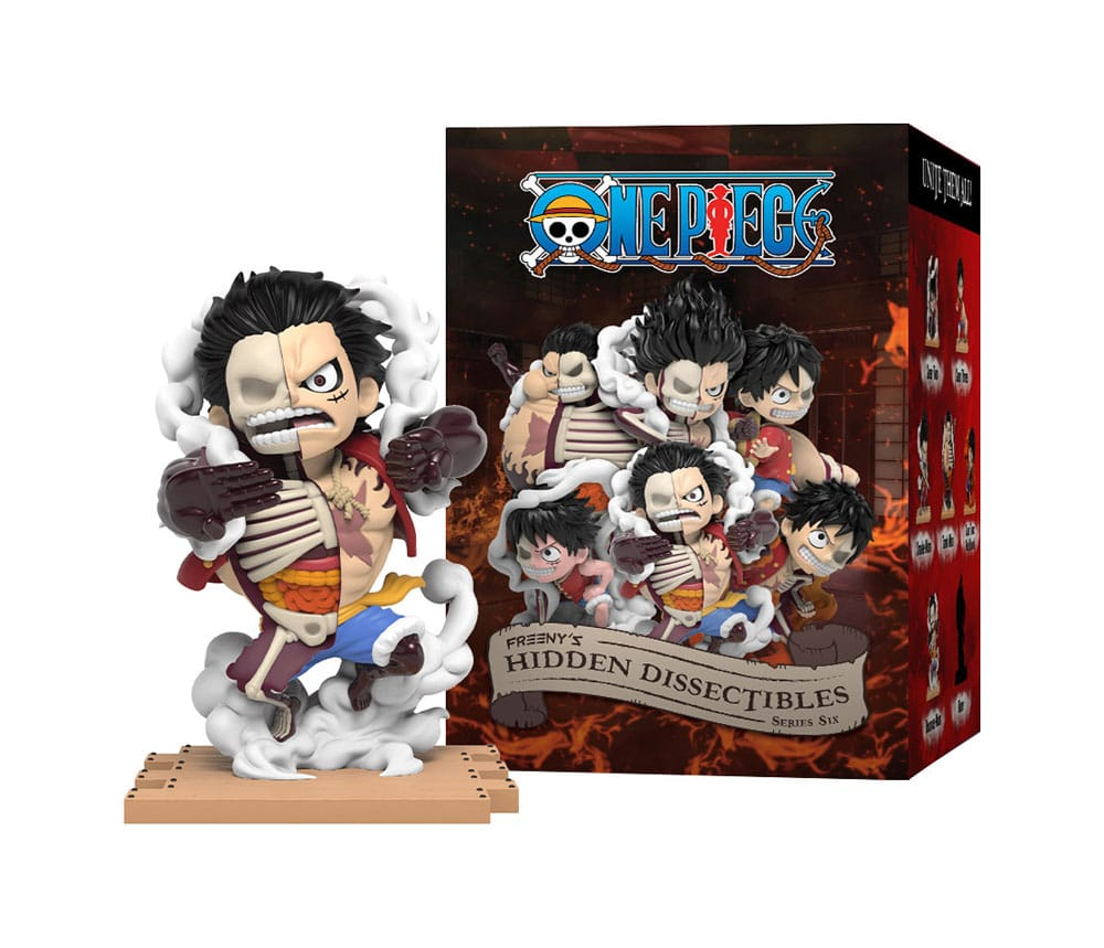 One Piece Monkey D Luffy Gear's Hidden Dissectible Blind Box Figures
