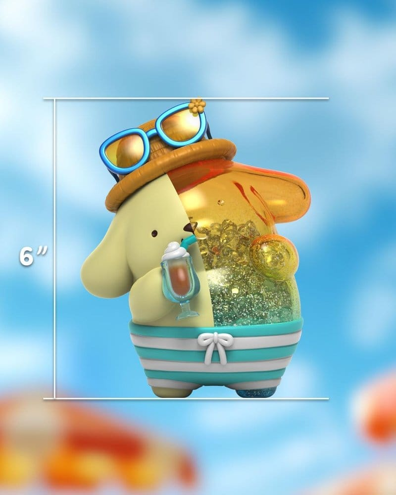 Sanrio x Kandy Pompompurin Figure Sea Breeze Series