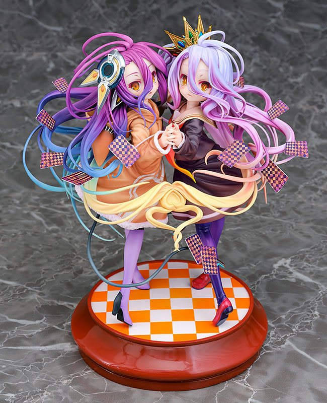 No Game No Life 1/7 Scale Statue Shiro & Schwi