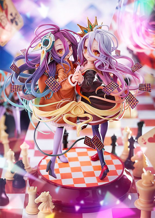 No Game No Life 1/7 Scale Statue Shiro & Schwi