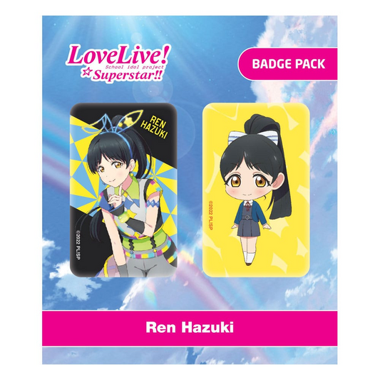 Love Live! Superstar!! Ren Hazuki Pin Badge 2-Pack