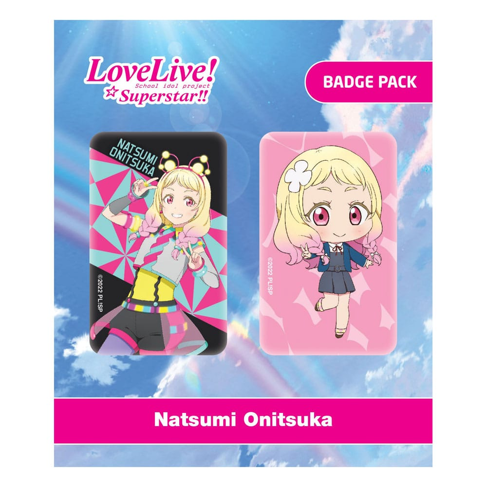 Love Live! Superstar!! Natsumi Onitsuka Pin Badge 2-Pack