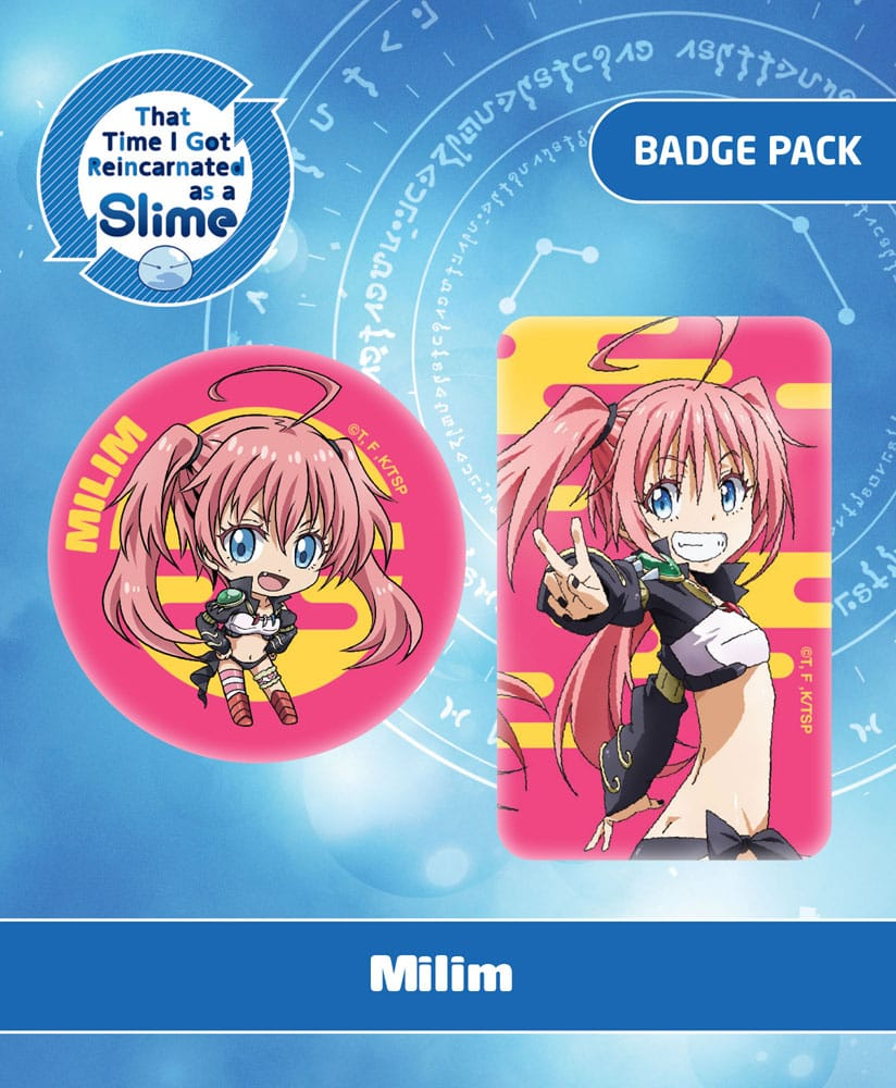 That Time I Got Reincarnated as a Slime Milim Pin Badge 2-Pack