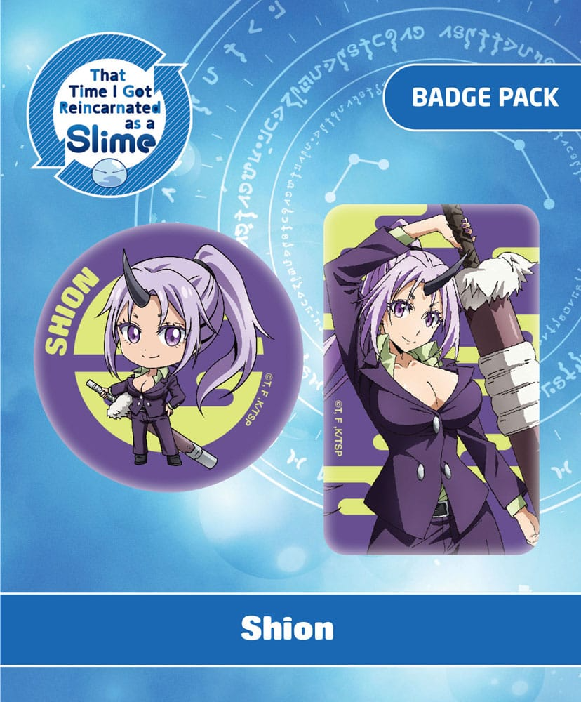 That Time I Got Reincarnated as a Slime Shion Pin Badge 2-Pack