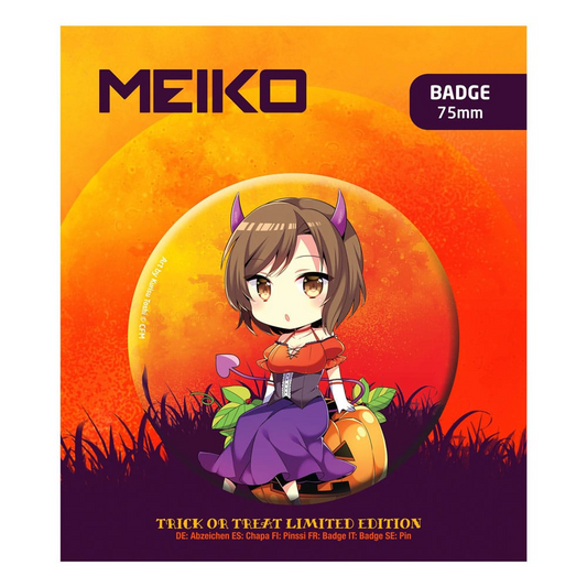 Vocaloid Meiko Halloween Pin Badge