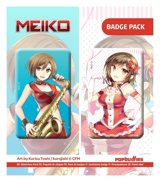 Vocaloid Pin Badge 2-Pack Meiko