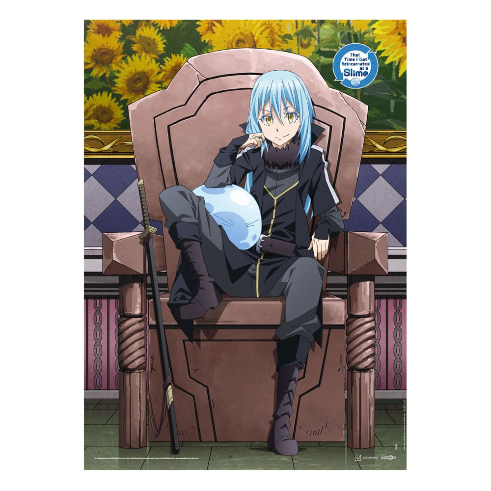 That Time I Got Reincarnated as a Slime - Demon Lord Rimuru Fabric Poster