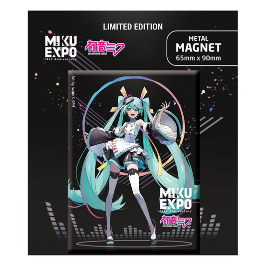 Miku Expo 10th Anniversary Fridge Magnet Limited Edition