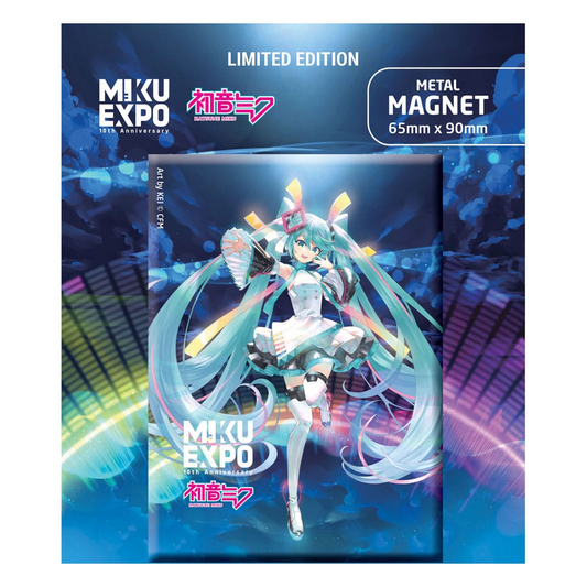 Miku Expo 10th Anniversary Fridge Magnet Limited Edition