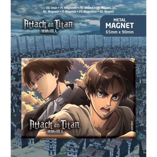 Attack on Titan Fridge Magnet Eren & Levi