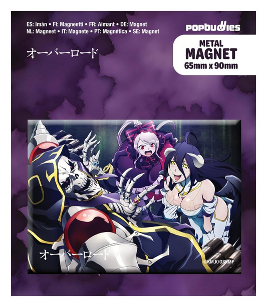 Overlord Fridge Magnet Albedo Having Fun