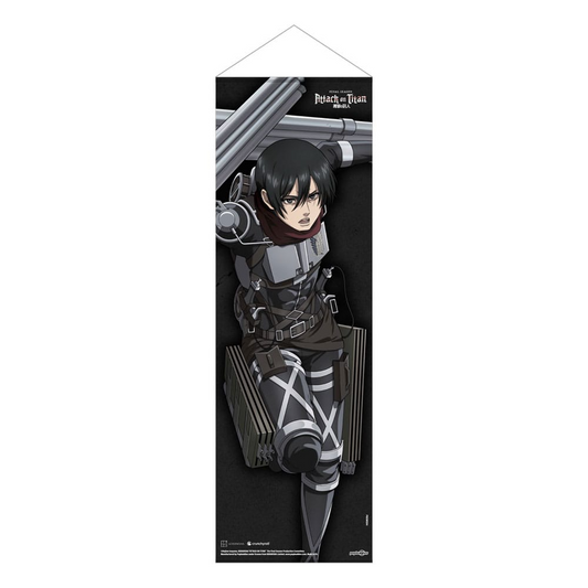 Attack on Titan The Final Season Mikasa Ackerman Wall Scroll