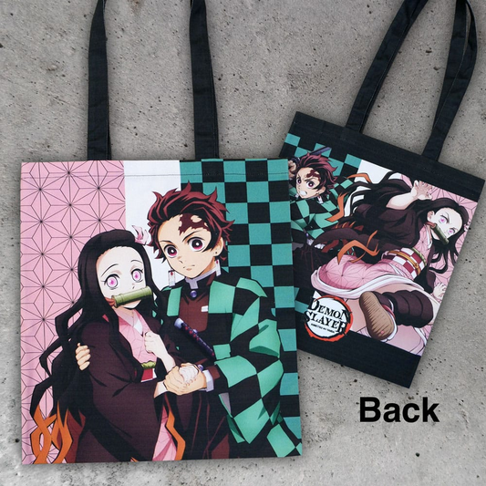 Demon Slayer Tote Bag Tanjiro & Nezuko