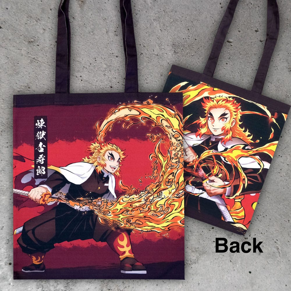 Demon Slayer Kyojuro Rengoku Tote Bag