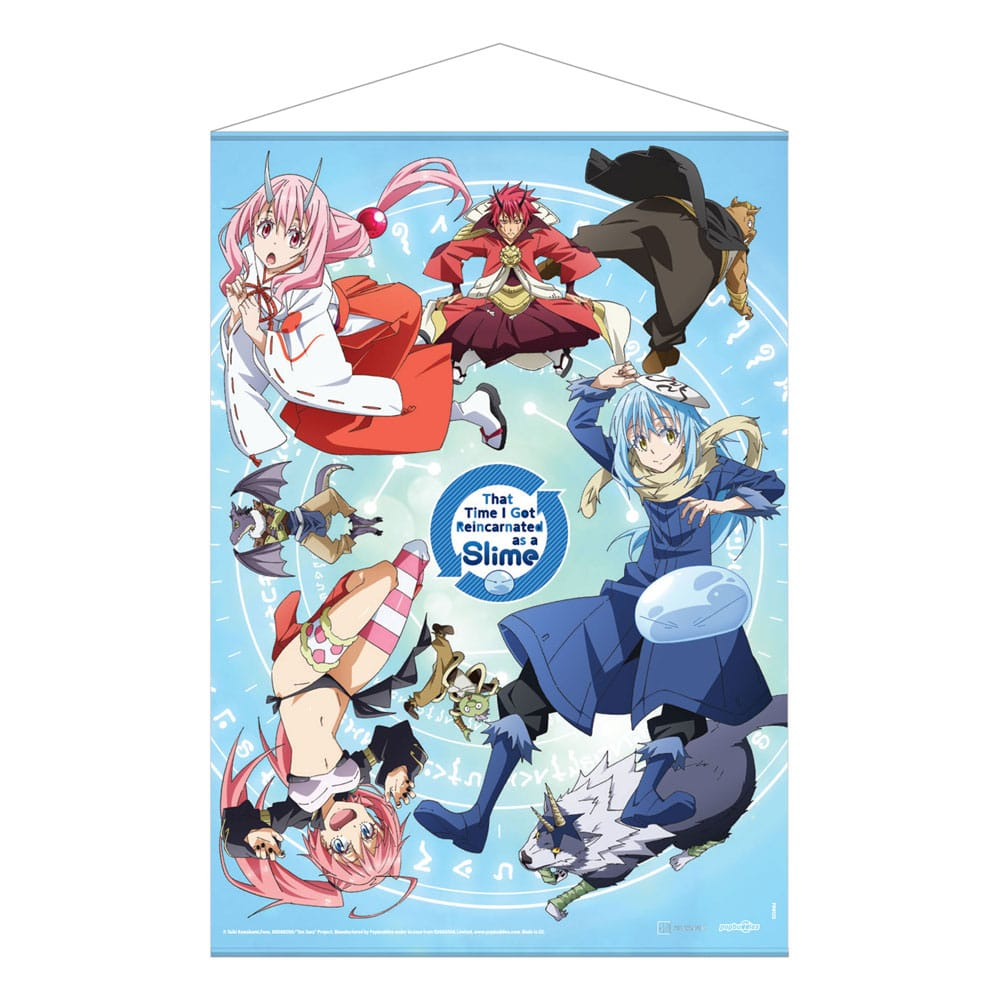 That Time I Got Reincarnated as a Slime Wall Scroll Group