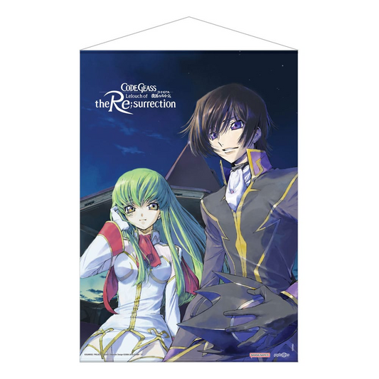 Code Geass Lelouch of the Re:surrection Lelouch and C.C. Wall Scroll