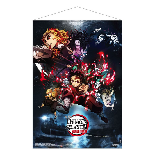 Demon Slayer Mugen Train Key Visual Wall Scroll