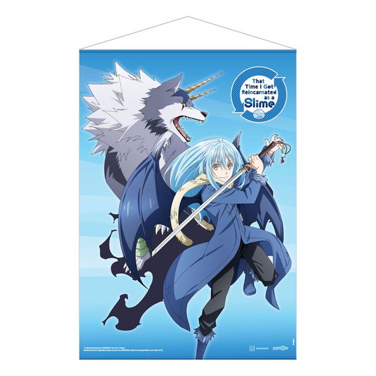 That Time I Got Reincarnated as a Slime Wall Scroll Rimuru & Ranga