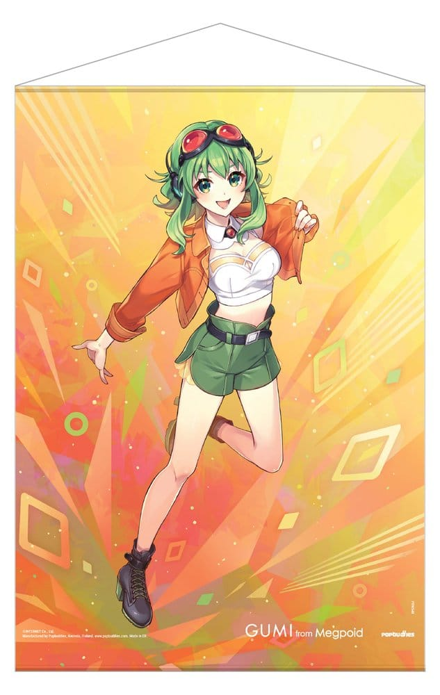 Vocaloid Megpoid Wall Scroll Gumi V6