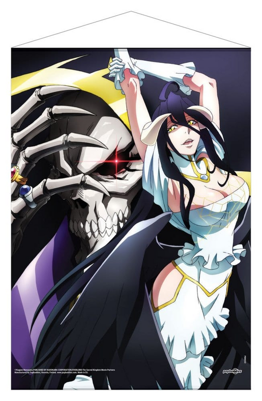 Overlord Wallscroll Ainz Ooal Gown & Albedo