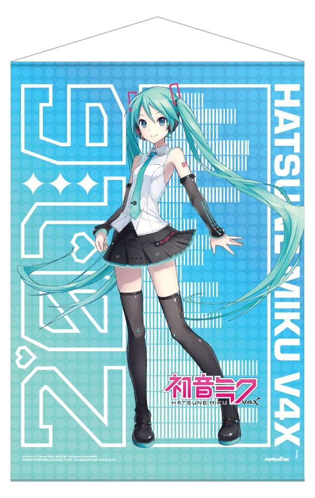 Vocaloid Wall Scroll Hatsune Miku V4x