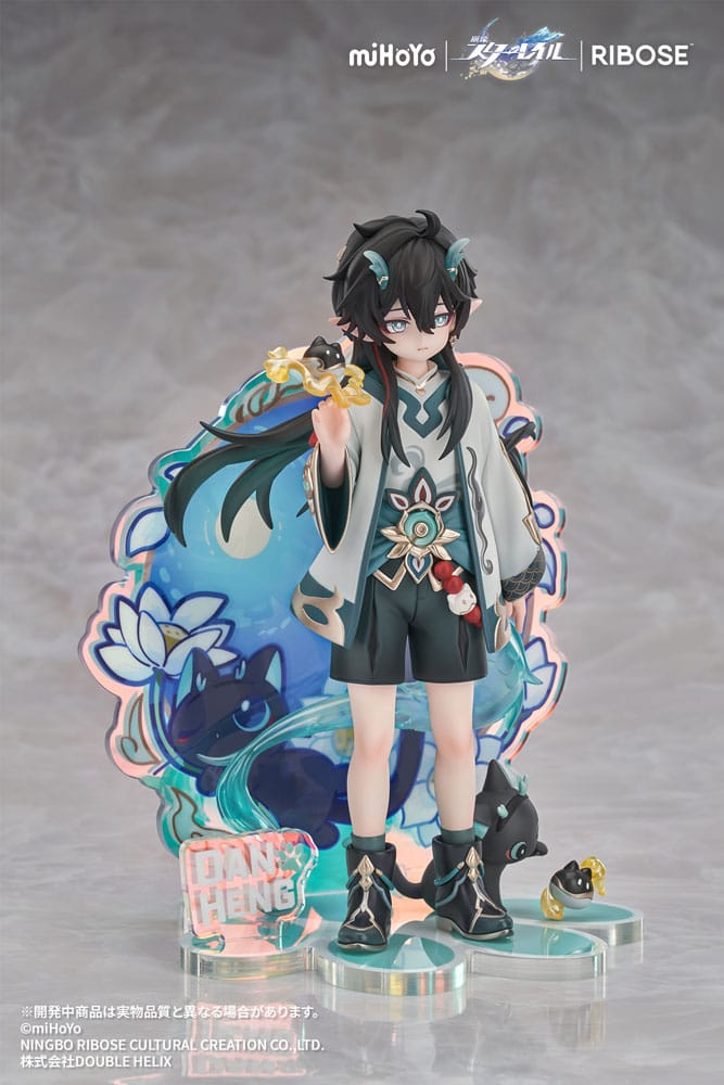 Honkai: Star Rail Rise Up Chibineko Series Statue Dan Heng / Imbibitor Lunae Ver