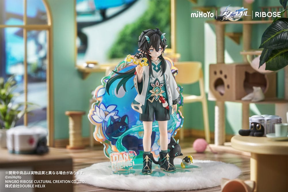 Honkai: Star Rail Rise Up Chibineko Series Statue Dan Heng / Imbibitor Lunae Ver