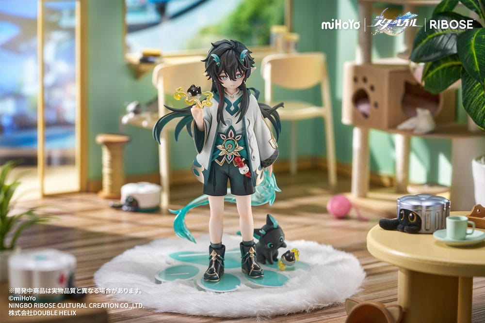 Honkai: Star Rail Rise Up Chibineko Series Statue Dan Heng / Imbibitor Lunae Ver