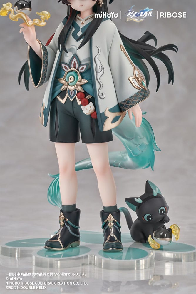 Honkai: Star Rail Rise Up Chibineko Series Statue Dan Heng / Imbibitor Lunae Ver