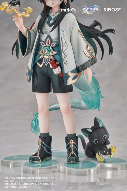 Honkai: Star Rail Rise Up Chibineko Series Statue Dan Heng / Imbibitor Lunae Ver