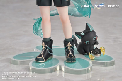 Honkai: Star Rail Rise Up Chibineko Series Statue Dan Heng / Imbibitor Lunae Ver