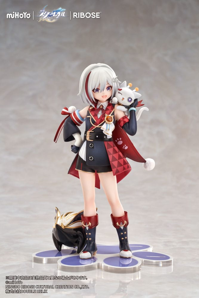 Honkai: Star Rail Rise Up+ Chibineko Series Statue Topaz & Numby Ver