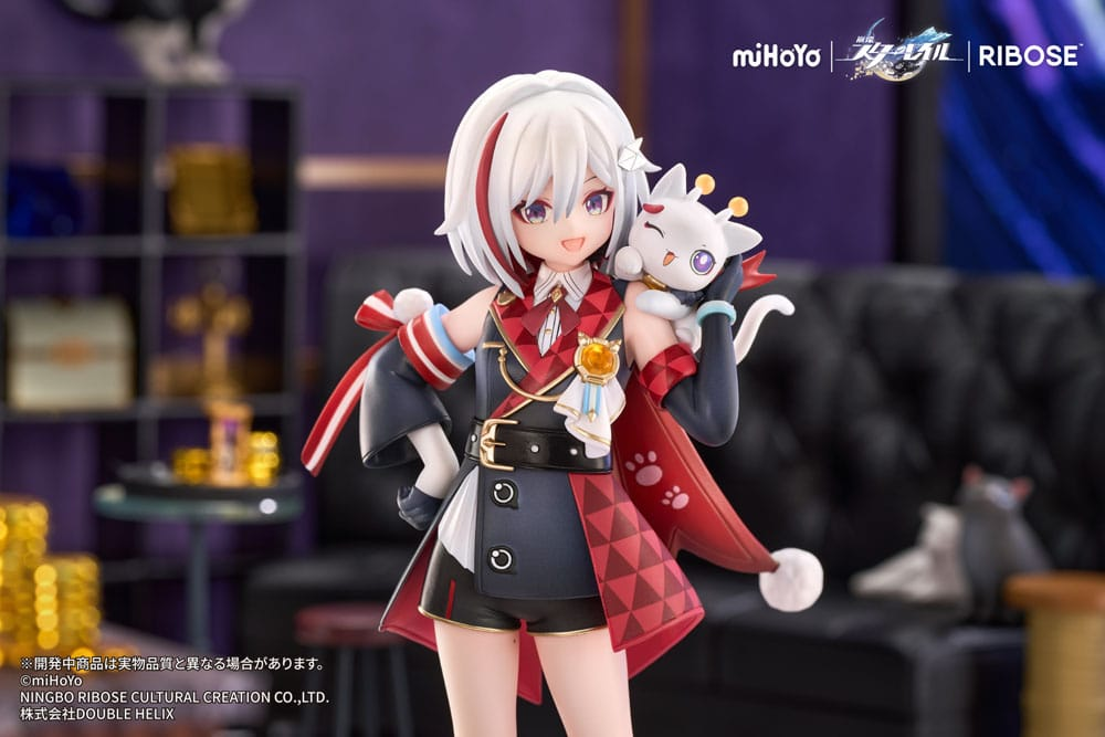 Honkai: Star Rail Rise Up+ Chibineko Series Statue Topaz & Numby Ver
