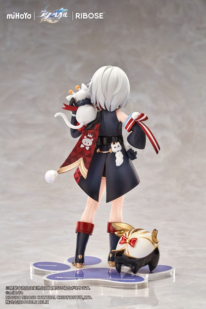 Honkai: Star Rail Rise Up+ Chibineko Series Statue Topaz & Numby Ver