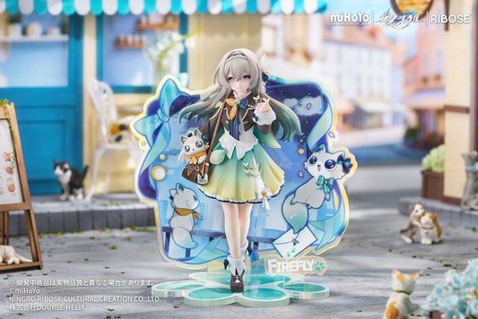 Honkai: Star Rail Rise Up+ Chibineko Series Statue Firefly