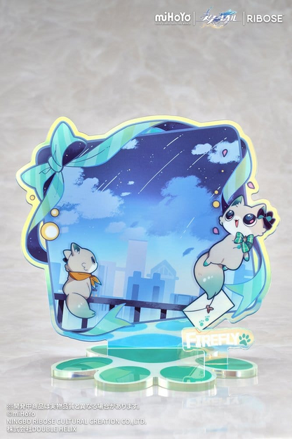 Honkai: Star Rail Rise Up+ Chibineko Series Statue Firefly