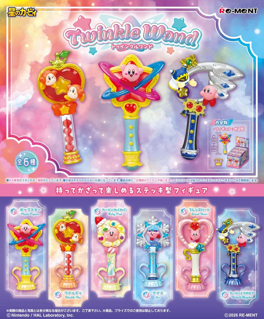 Re-Ment - Kirby Blind Box Twinkle Wand - (Single Box)
