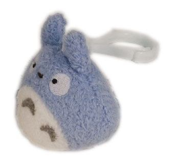 My Neighbor Totoro Plush Backpack Clip Totoro blue