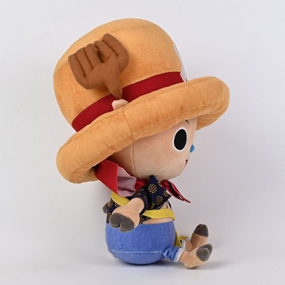 One Piece Plush Tony Tony Chopper x Monkey D. Luffy New World Ver.