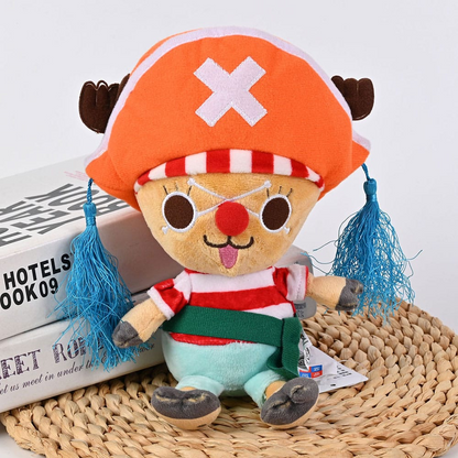 One Piece Plush Tony Tony Chopper x Buggy