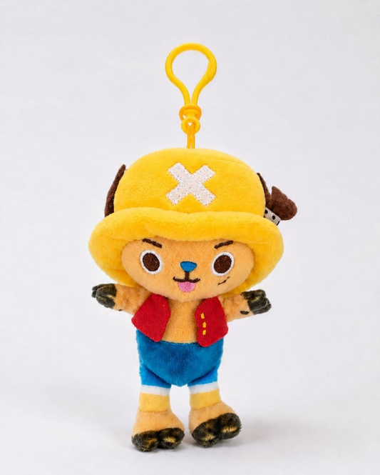 One Piece Keychain Plush Chopper x Monkey D. Luffy
