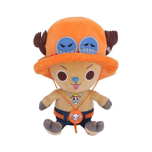 One Piece Plush Chopper x Ace