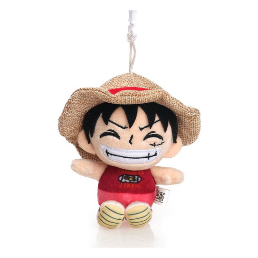 One Piece Plush Keychain Monkey D. Luffy