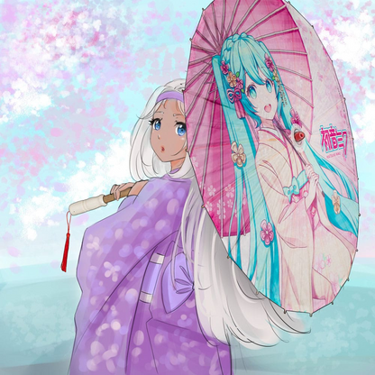 Hatsune Miku Paper-Parasol