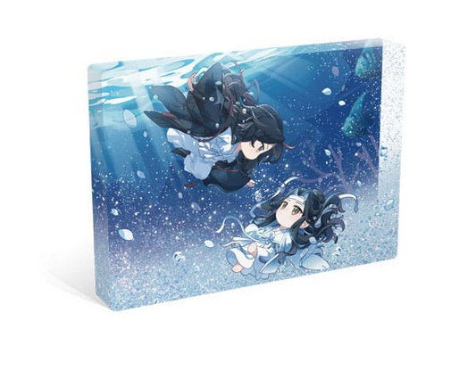 Grandmaster of Demonic Cultivation Acrylic Block with Glitter Wei Wuxian & Lan Wangji Zhao Xi Chi