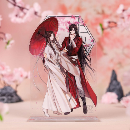Heaven Official's Blessing Acrylic Stand Blooming Flowers, Enchanted Heart