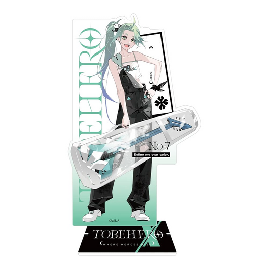 To Be Hero X Acrylic Stand Hero Show Series Lucky Cyan