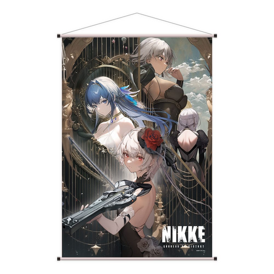 Goddess of Victory: Nikke Wallscroll - Sugar, Helm, Julia & Modernia